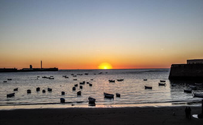 Atardecer Caleta