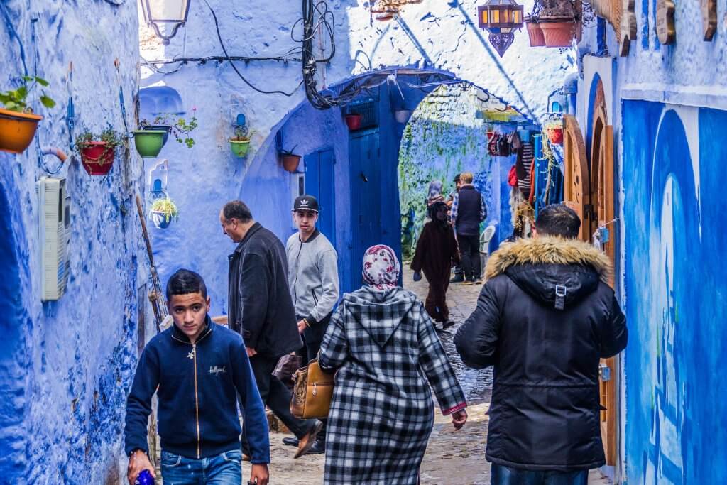 Ambiente en Chaouen