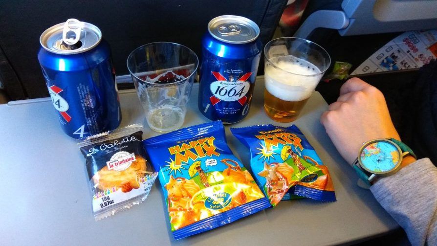 Snacks avion